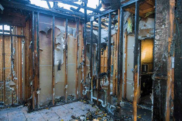 Professional Soot Cleanup technician working in Woodbury, NJ